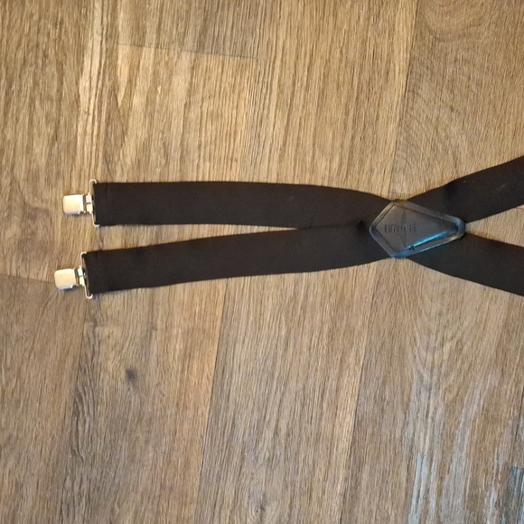 Vintage Easy Riders Black Men's Easyrider's Suspenders Rare. Made in the USA  - Picture 8 of 9